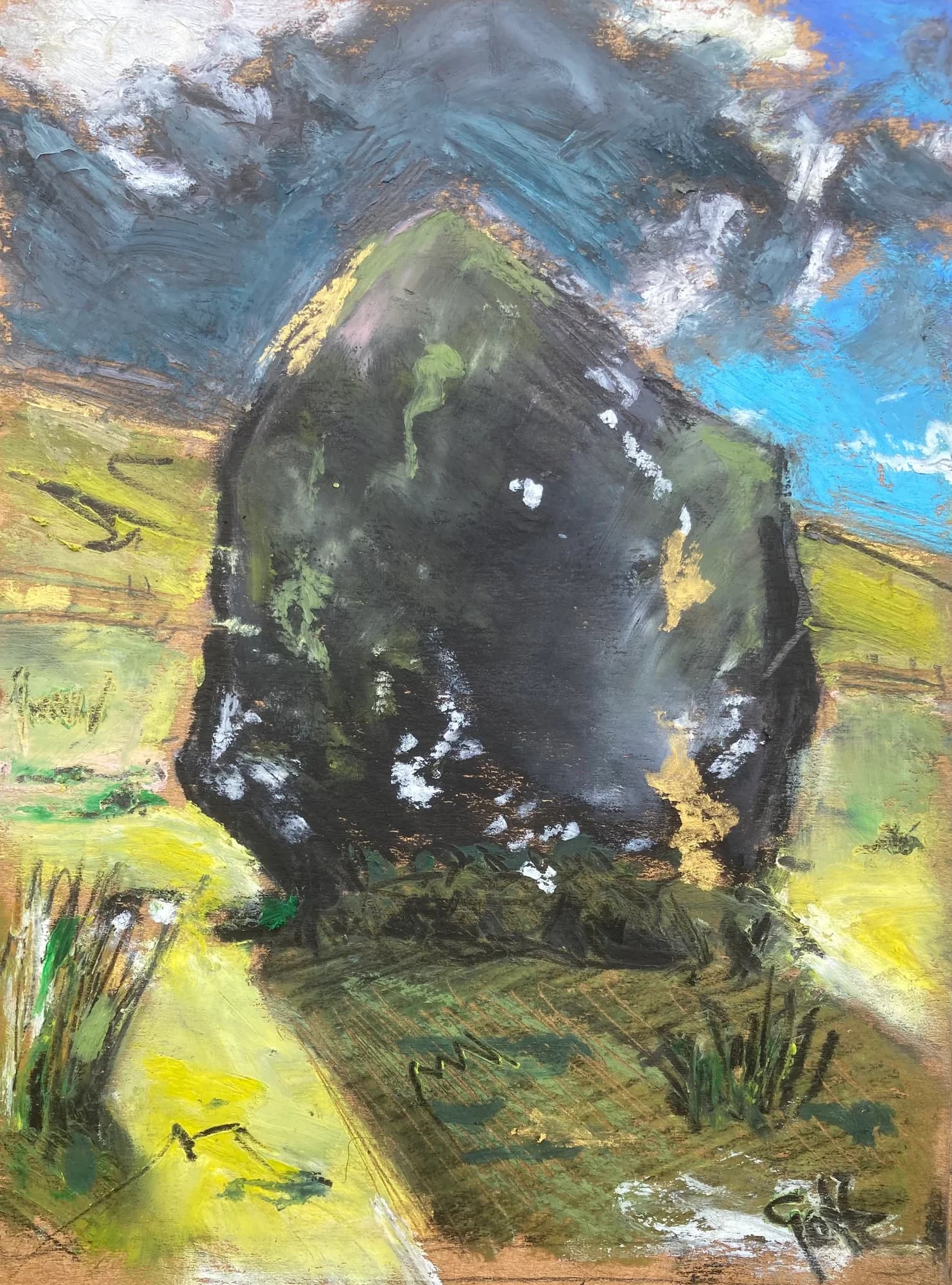 Radiant Indigo Pattern