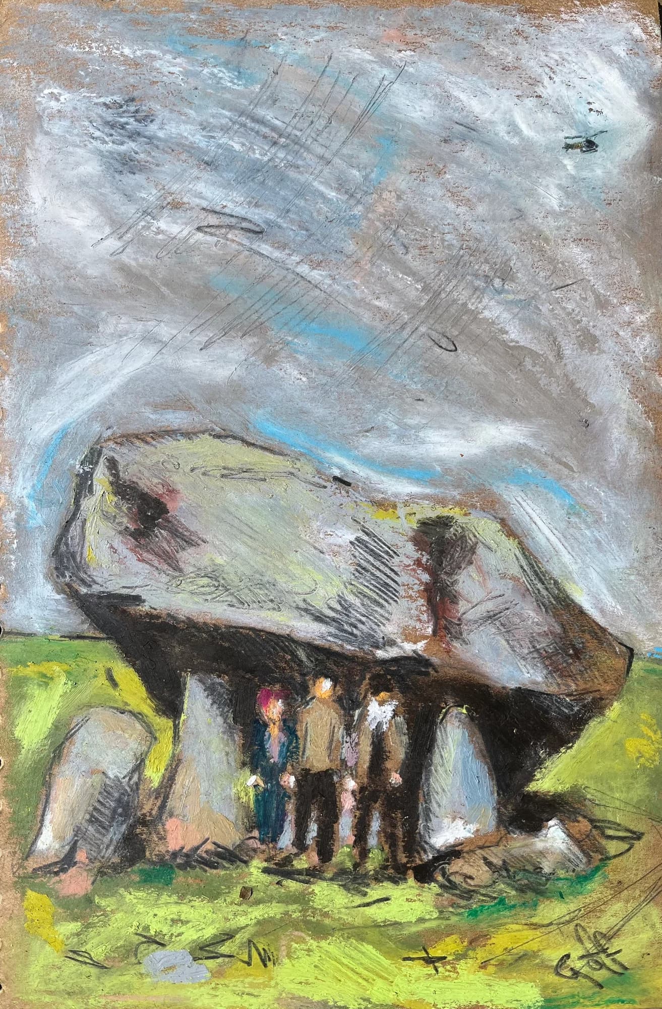 Brownshill Portal Cromlech, County Carlow, Ireland